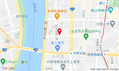 103 台北市昌吉街103号